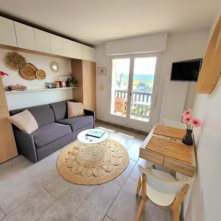 M2m Magnifique Vue - Avec Balcon - Les Pieds Dans L Eau! * Блонвиль-сюр-Мер