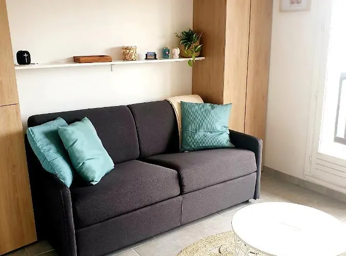 M2m Magnifique Vue - Avec Balcon - Les Pieds Dans L Eau! 公寓 布伦维尔索梅