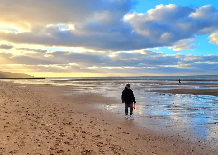 M2m Magnifique Vue - Avec Balcon - Les Pieds Dans L Eau! 公寓 布伦维尔索梅